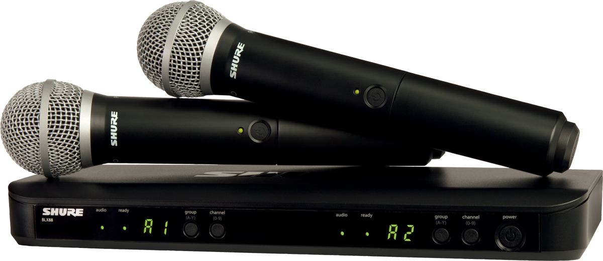 SHURE BLX288E/PG58 M17 вокальная радиосистема в Артеме