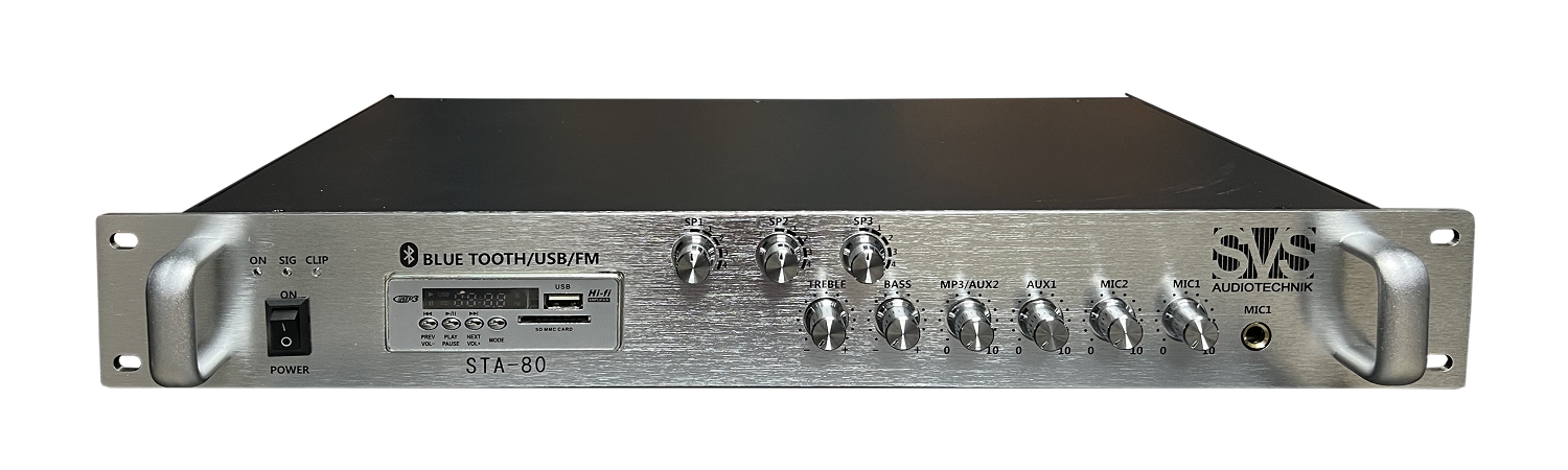 SVS Audiotechnik STA-80 Микшер-усилитель для систем Public Address в Артеме